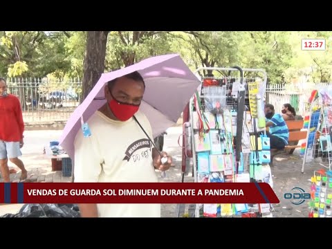 Vendas de guarda sol diminuem durante a pandemia 22 09 2021