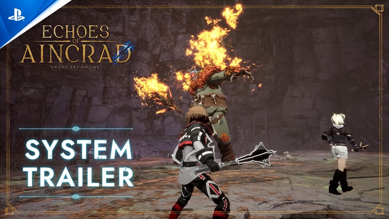 Echoes of Aincrad system trailer thumbnail
