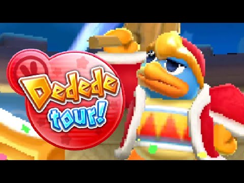 Kirby Triple Deluxe - Dedede Tour - Full Walkthough