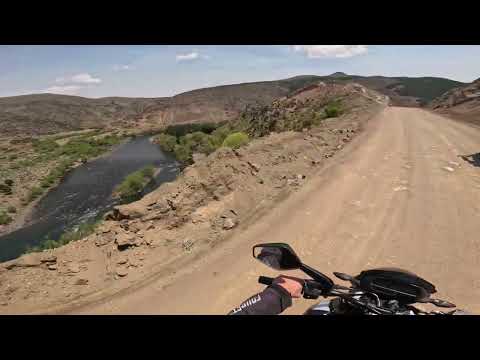 Viaje en moto por el Sur Neuquino.