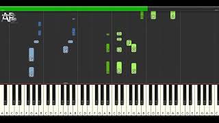 Lay It Down - Ratt | Adelina Piano synthesia tutorial