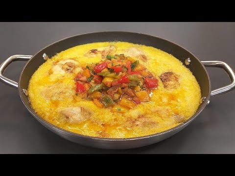 Rreze Dielli 31 Maj 2019 - Të Gatuajmë me Znj. Vjollca P1 Pulë me polentë dhe perime