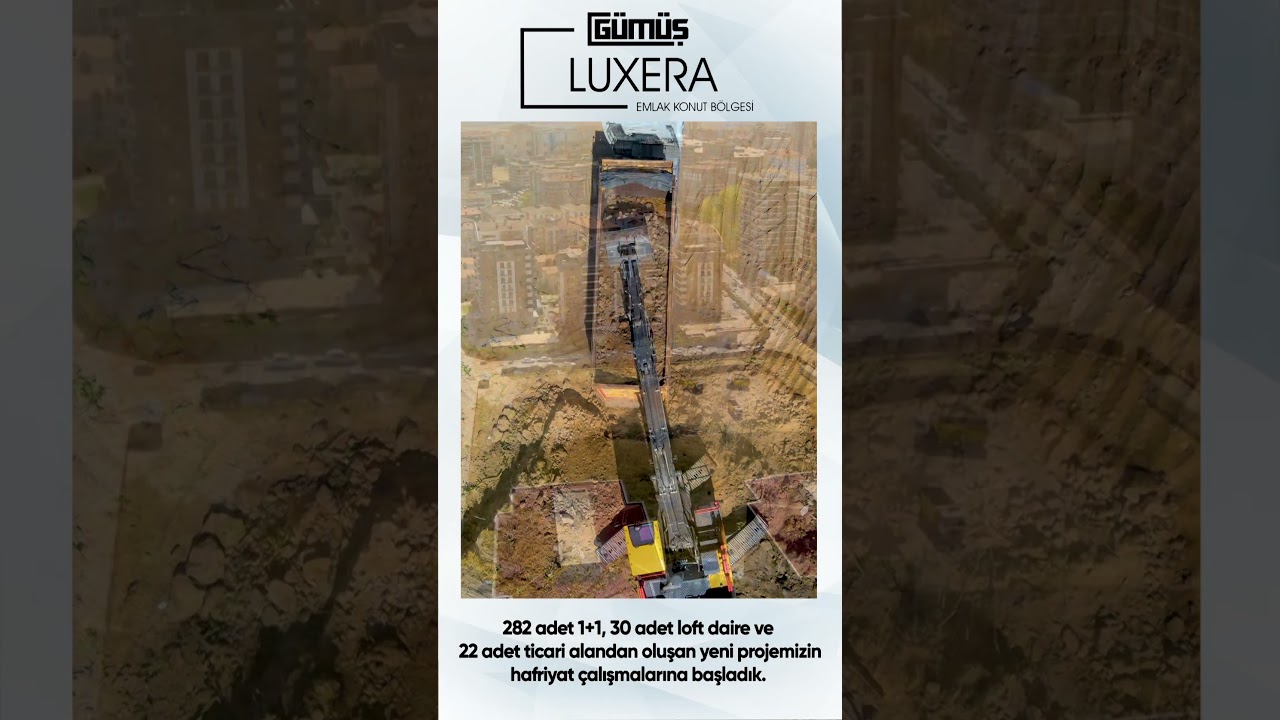 GÜMÜŞ LUXERA   EMLAK KONUT BÖLGESİ