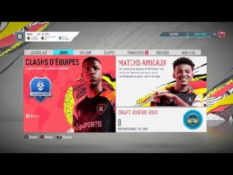 RÉCOMPENSES CLASH ÉQUIPE | FUT 20