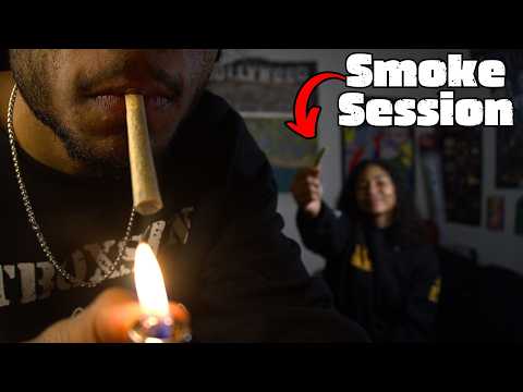 Rolling Up 2 J's For a Smoke Session...