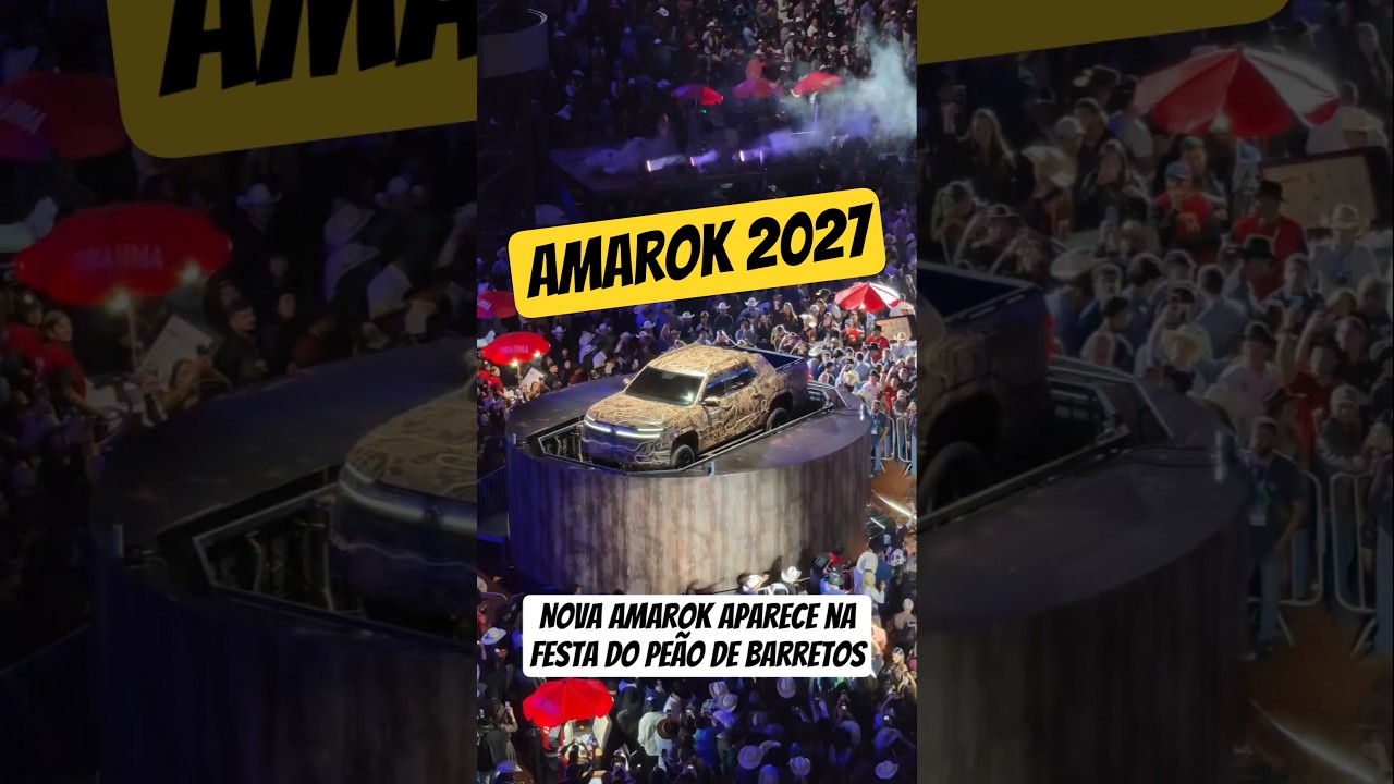 Amarok 2027 aparece em Barretos!