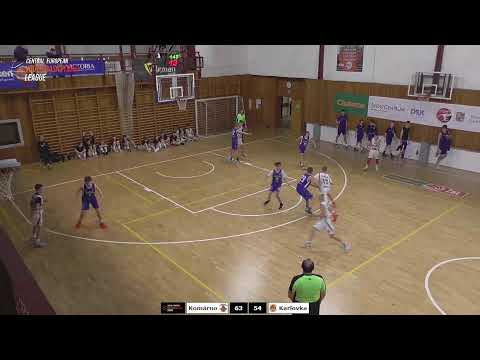 CEYBL U14, 3.11.2023, BBA Komárno - MBK Karlovka Bratislava