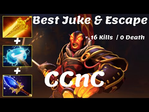 CCnC Ember Spirit - 16 Kills 0 Death Best Juke & Escape Full Gameplay Dota 2 Patch 7.22