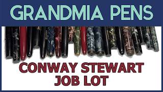CONWAY STEWART FOUNTAIN PEN -JOB LOT-