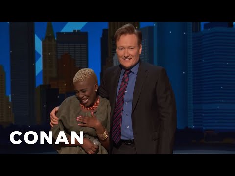 Conan Hangs With His New Friend Viviane | CONAN on TBS