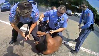 Bodycam Footage Shows Man Fighting And Biting Police Officers