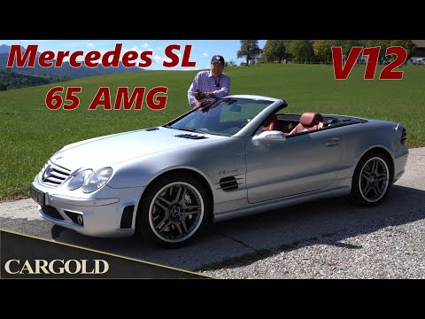 Mercedes SL 65 AMG, 2005, 1000 nm & 612 PS aus 6l V12 Biturbo! Brachiale Power aus Affalterbach!