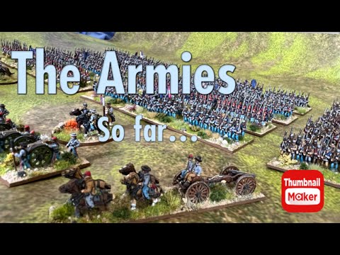 All the Warlord Games Epic ACW I’ve painted so far