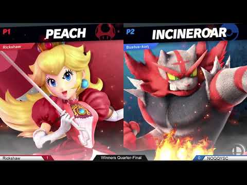 Poravaunu 7 - Ultimate Singles - Winners Quarters - NOQQYSC(Incineroar) vs Rickshaw(Peach)