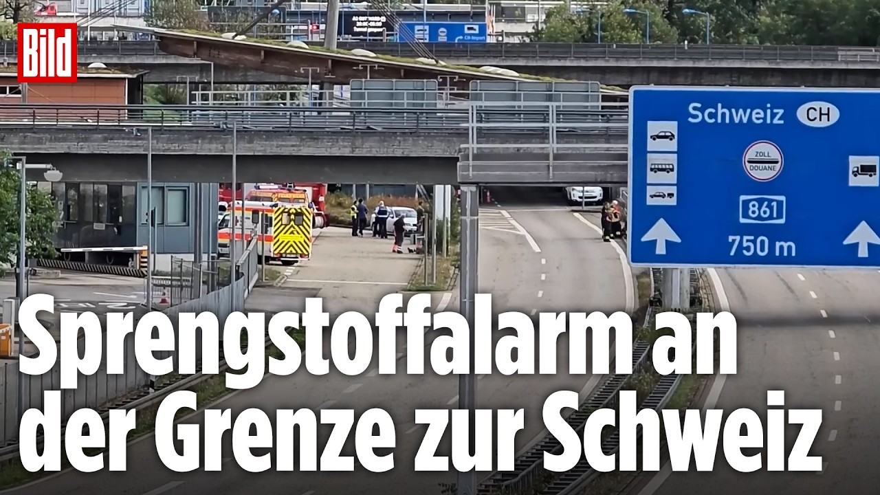Rheinfelden: Sprengstoff-Alarm! Grenzübergang zur Schweiz dicht