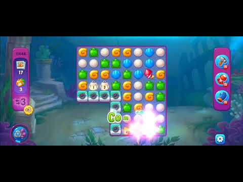 Fishdom Super Hard Level 11446 (with Double Lightning Booster) @choraelmin