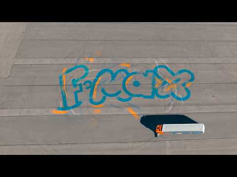 Ford Trucks F-max grafiti I Drone Çekimi