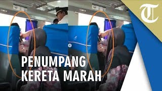Penumpang Kereta Api Marah dan Maki-maki Petugas saat Tiketnya Diperiksa