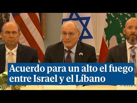 Acord per a un alto el foc entre Israel i el Líban: "És fonamental que es mantingui"