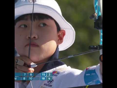 Casey Kaufhold takes on Olympic Champion An San | #worldarchery