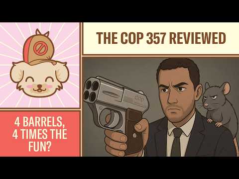 The COP 357 4-Barrel Derringer Review: The Future Was Cast, Stainless, and Garbage