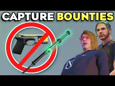 GTA Online How to Capture Bounties Alive without A Stun Gun or The Shocker