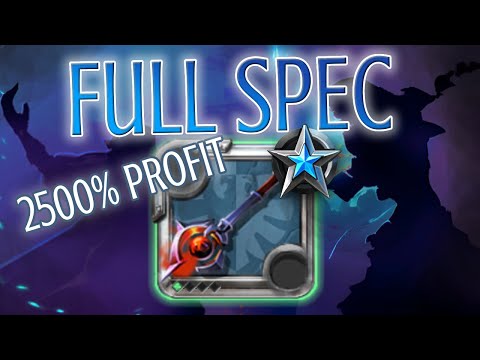 FULL SPEC Cursed Staff 2500% PROFIT in Mists! - albion online build