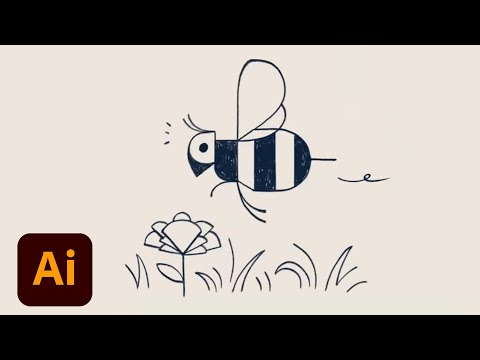 Draw Along with Kyle T. Webster - Bee | Adobe Creative Cloud