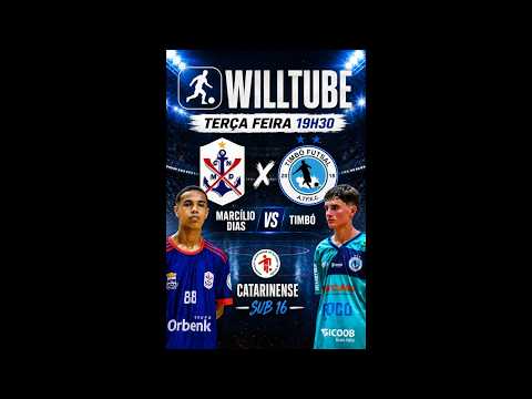 MARCÍLIO DIAS X TIMBÓ | SUB 16 | CATARINENSE DE FUTSAL |  AO VIVO