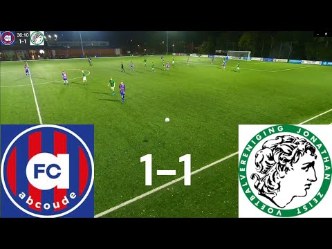 Keeper Sergio FC Abcoude O17-1 - Jonathan O17 Div4 vriendschappelijk
