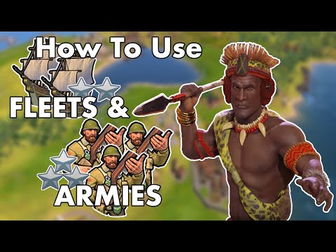 Civ VI: Corps, Armies, Fleets, & Armadas | Tips & Tricks
