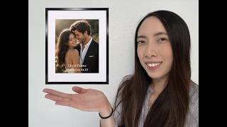 Durable and Elegant Black Metal 11x14 Photo Frame
