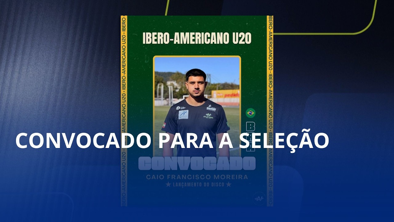 Talento do Alto Vale é convocado para a Seleção Brasileira