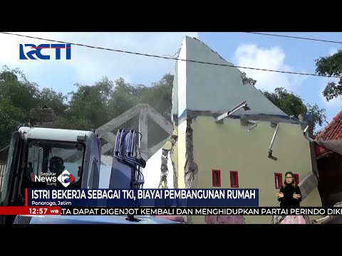 Tega! Suami Selingkuhi Istri saat Bekerja, Rumah Langsung Dirobohkan #SeputariNewsSiang 17/02