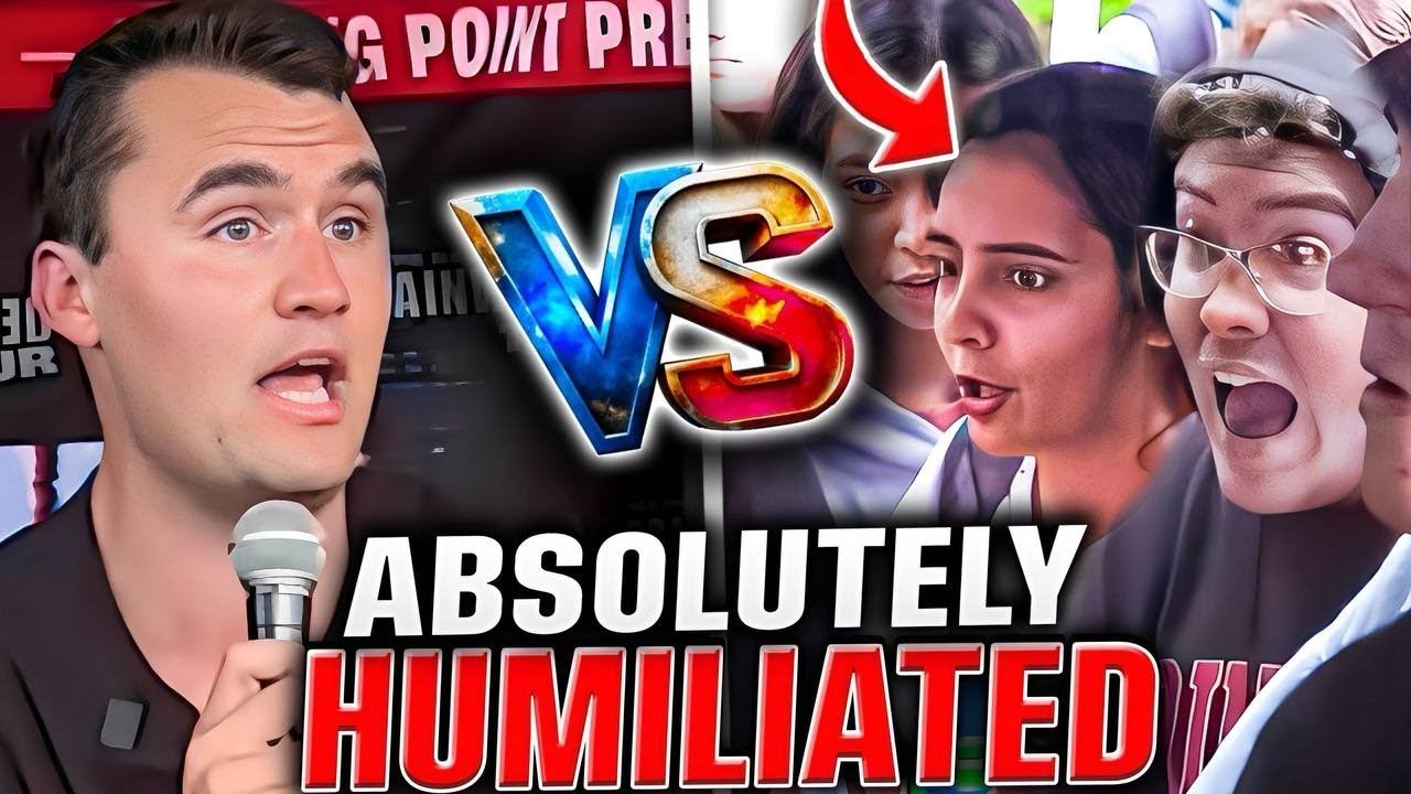 Charlie Kirk Confuses Leftist Mob With Facts & Logic