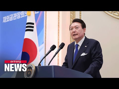 President Yoon calls for revival of trilateral summits with Japan and China