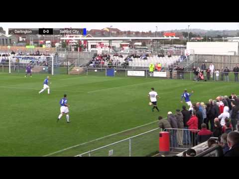Darlington 0-1 Salford City - Evo-Stik First Division North - 2014/15