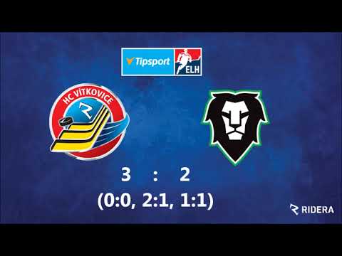 TELH 2020/2021: VÍTKOVICE - Mladá Boleslav, 7. kolo - SESTŘIH