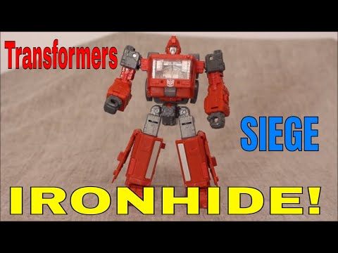 Transformers WFC Siege Ironhide - GotBot True Review NUMBER 534