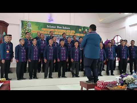 Koor Pilihan Terbaik "Ku Tak Dapat Berjalan Sendiri" Pesparawi Punguan Ama (PA) Se-Daerah III Toba.