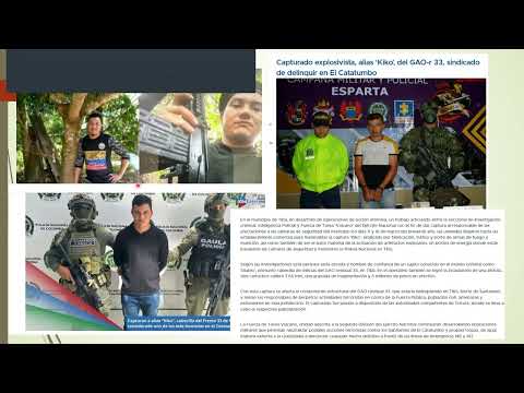 Captura en San Diego Cesar de alias Kiko de las Farc, el terror del Catatumbo