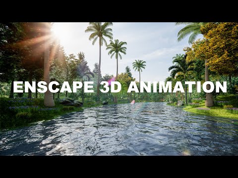 Enscape 3d Animation | Sketchup Enscape Animation Tutorial