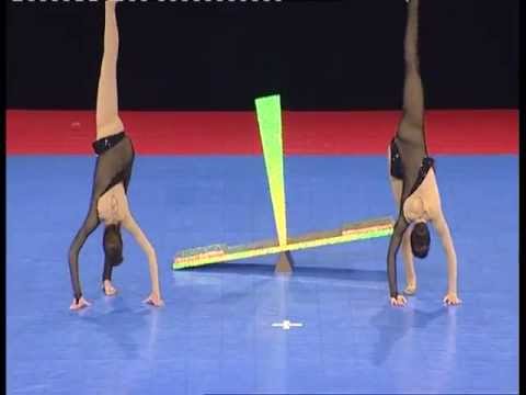 Staša Tušar & Ingrid Tušar, show 2012, Vice European Champions, choreo. by Mimi Marčac Mirčeta