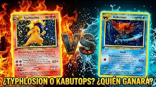 KABUTOPS vs TYPHLOSION: La Batalla Retro Más Ardiente