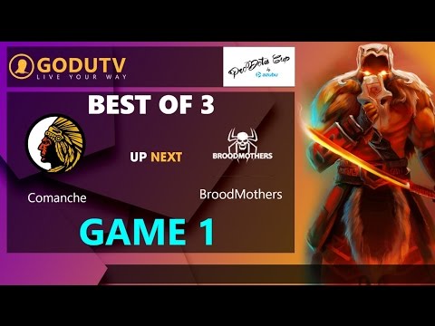 ProDota Cup | Comanche vs BroodMothers - Game 1 | Godutv.vn - Vietnamese Stream