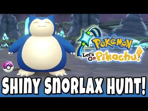 SNORLAX SHINY HUNTING! How to Get More Master Balls in Pokemon Let's GO!