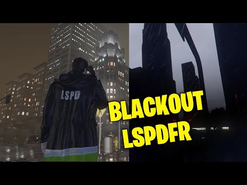 🎃 Blackout Mod in Los Santos! - Halloween Special - GTA 5 LSPDFR POLICE MODS 🎃