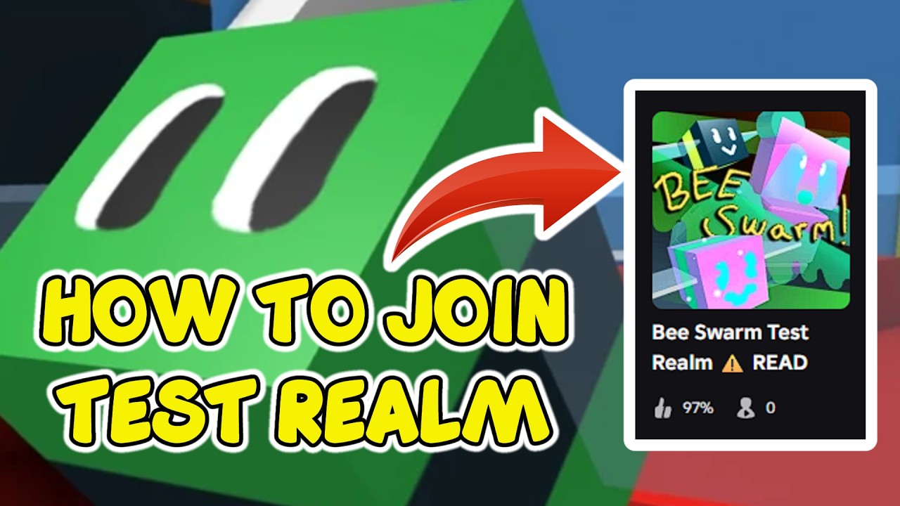 How to JOIN the Bee Swarm Test Realm | Step-by-Step Guide