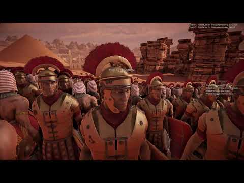 38.880 Roman Generals VS 5 Million Ancient Egypt Soldiers | 4k Ultimate Epic Battle Simulator 2