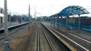 preview picture of video 'В кабине электровоза,Зеленогорск. The cabin train Russia, Zelenogorsk'